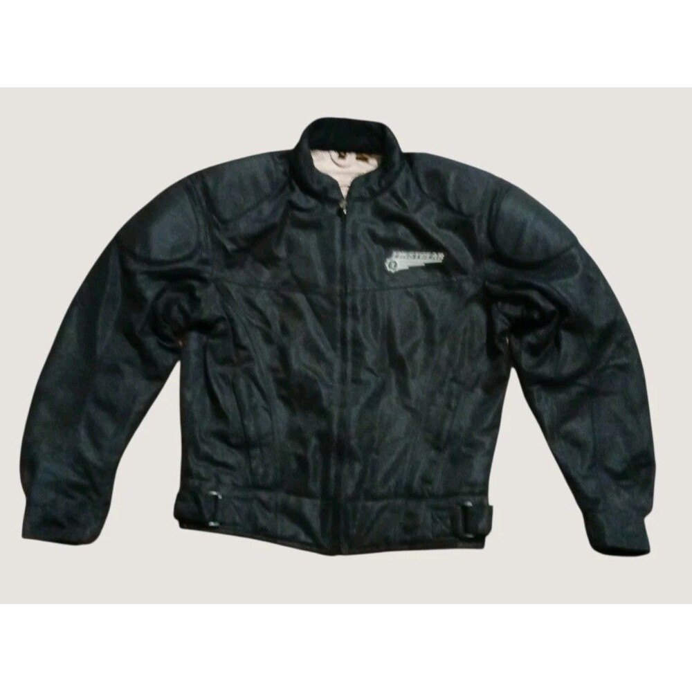 FIRST GEAR MOTORCYCLE JACKET MeshTex Padded Sleeves Breathable Size Small